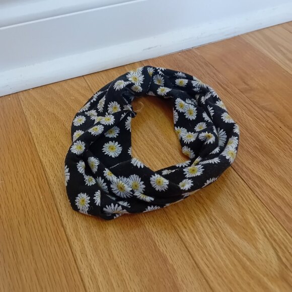 2010s Brandy Melville Boho Clean Girl Aesthetic Sunflower Print Wrap Headband - Picture 4 of 5